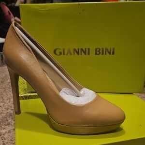 Gianni Bini Tan High Heel Pumps
